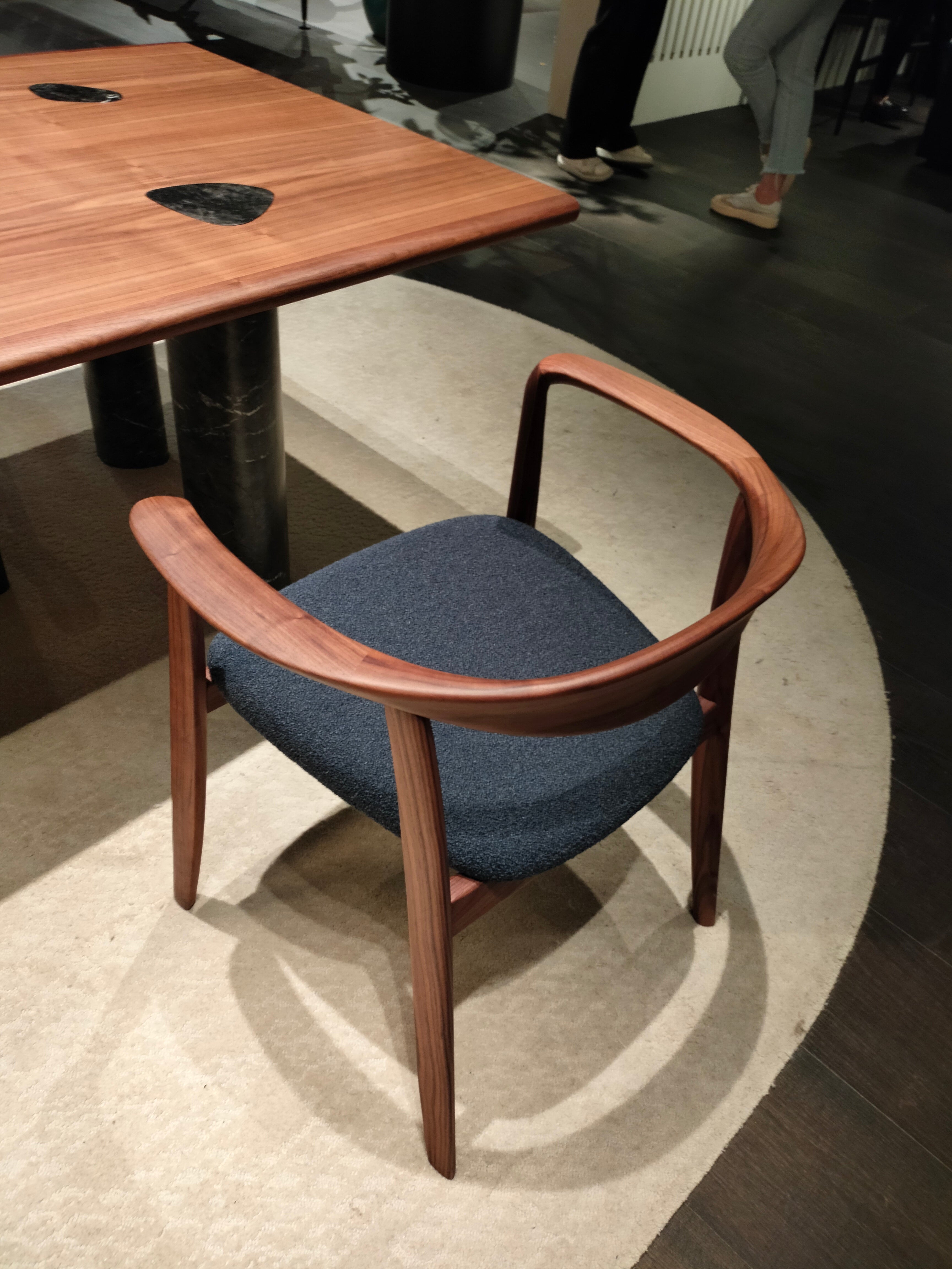 High Arm and Back Support Dining Chair