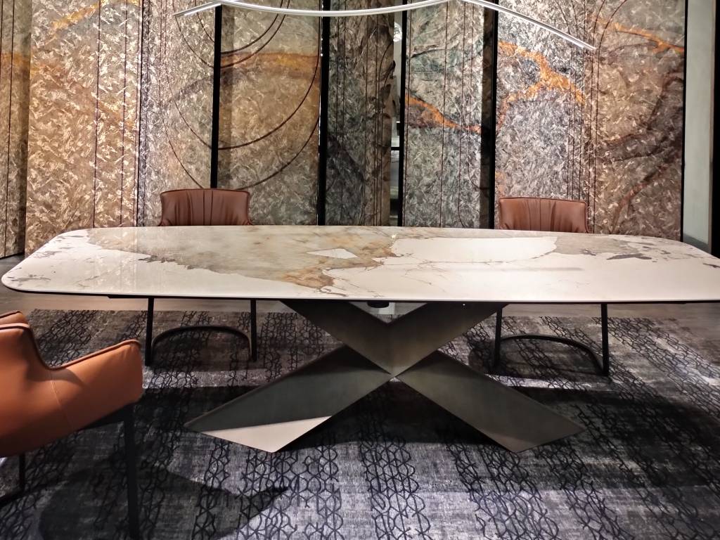 X  Base Marble Top